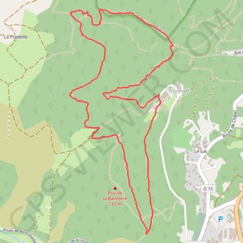 Itinéraire ITI0013-R, distance, dénivelé, altitude, carte, profil, trace GPS