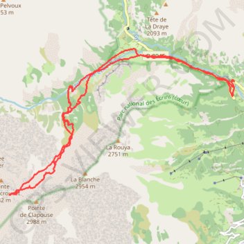 Itinéraire Collet de rascrouset, distance, dénivelé, altitude, carte, profil, trace GPS