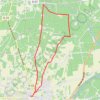 Itinéraire Balade de Jonquières à la Via Venaissia (Version courte), distance, dénivelé, altitude, carte, profil, trace GPS