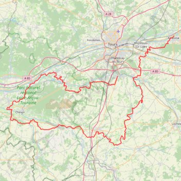 Itinéraire ROL23-AVT-E1, distance, dénivelé, altitude, carte, profil, trace GPS