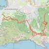 Itinéraire Les Calanques - Campagne Pastré (Marseille), distance, dénivelé, altitude, carte, profil, trace GPS