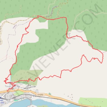 Itinéraire Circuit de la Lauvette, distance, dénivelé, altitude, carte, profil, trace GPS