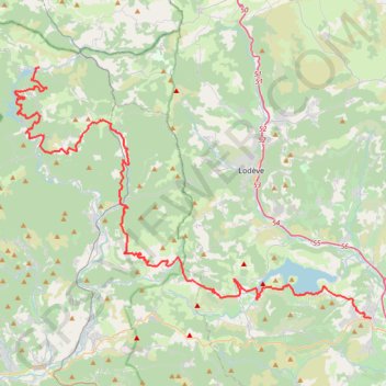 Itinéraire ITILAR034V528SXZ, distance, dénivelé, altitude, carte, profil, trace GPS
