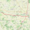Itinéraire Tonnay Boutonne vers St Jean dY, distance, dénivelé, altitude, carte, profil, trace GPS