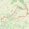 Itinéraire Blanzac les Matha 62 kms, distance, dénivelé, altitude, carte, profil, trace GPS