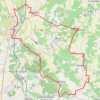 Itinéraire Echebrune, distance, dénivelé, altitude, carte, profil, trace GPS