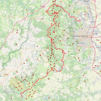 Itinéraire TV 2024 V6 Aller court, distance, dénivelé, altitude, carte, profil, trace GPS