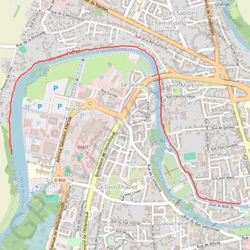 Itinéraire La coulée verte, distance, dénivelé, altitude, carte, profil, trace GPS