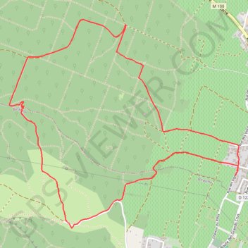 Itinéraire La roche qui pleure, distance, dénivelé, altitude, carte, profil, trace GPS