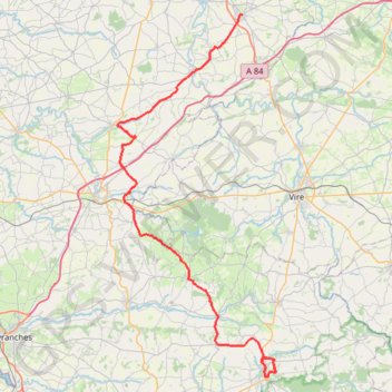 Itinéraire TM2022 Torigny_Mortain, distance, dénivelé, altitude, carte, profil, trace GPS