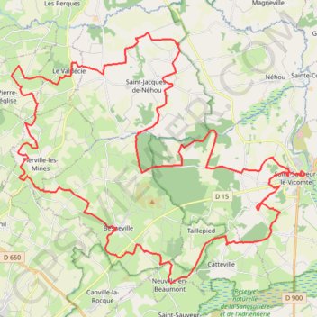 Itinéraire 2 - vtt 55km 2024, distance, dénivelé, altitude, carte, profil, trace GPS