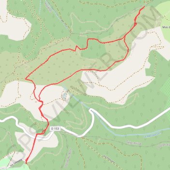 Itinéraire Abbaye de Grandmont, distance, dénivelé, altitude, carte, profil, trace GPS