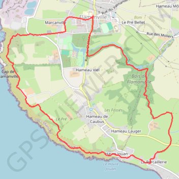 Itinéraire Entre bois et falaises, distance, dénivelé, altitude, carte, profil, trace GPS