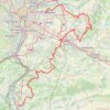 Itinéraire GR422 Sur les pas de Charles IX. De Lyon (Rhône) à Roussillon (Isère), distance, dénivelé, altitude, carte, profil, trace GPS