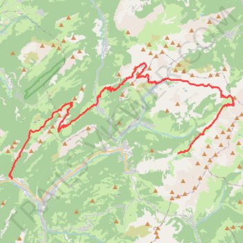 Itinéraire Itinérance pédestre - Massif de Tournette-Aravis GRP® Partie Nord en 4 jours, distance, dénivelé, altitude, carte, profil, trace GPS