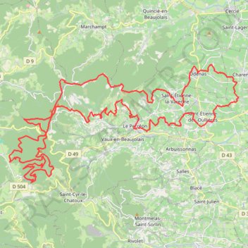 Itinéraire Le Pérréon 2026_65k 2021m-25454031, distance, dénivelé, altitude, carte, profil, trace GPS