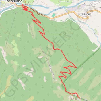 Itinéraire Destourbes, distance, dénivelé, altitude, carte, profil, trace GPS