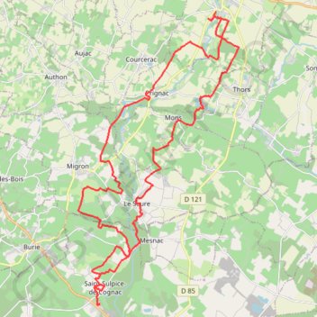 Itinéraire 200825092357, distance, dénivelé, altitude, carte, profil, trace GPS
