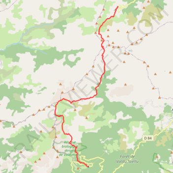 Itinéraire 2016-06-18T20:01:28Z, distance, dénivelé, altitude, carte, profil, trace GPS