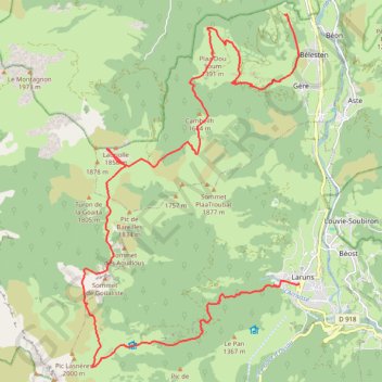 Itinéraire Mon_parcours, distance, dénivelé, altitude, carte, profil, trace GPS