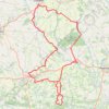 Itinéraire Sur la trace des champions P4, distance, dénivelé, altitude, carte, profil, trace GPS