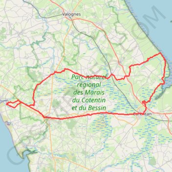 Itinéraire new, distance, dénivelé, altitude, carte, profil, trace GPS