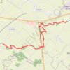 Itinéraire Entre Saint-Félix-de-Lauragais et Revel - Engranou-Mandoul, distance, dénivelé, altitude, carte, profil, trace GPS