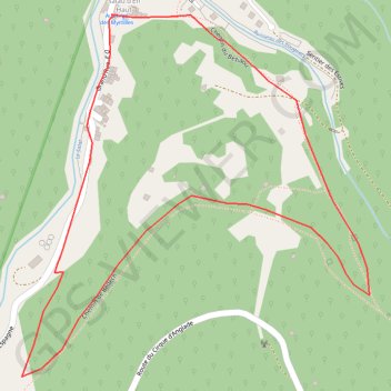 Itinéraire Le Barzécalou, distance, dénivelé, altitude, carte, profil, trace GPS