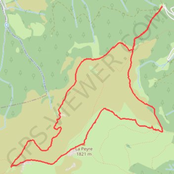 Itinéraire Crêtes de Culentous, distance, dénivelé, altitude, carte, profil, trace GPS