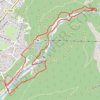 Itinéraire Les sources de l'Arveyron, distance, dénivelé, altitude, carte, profil, trace GPS