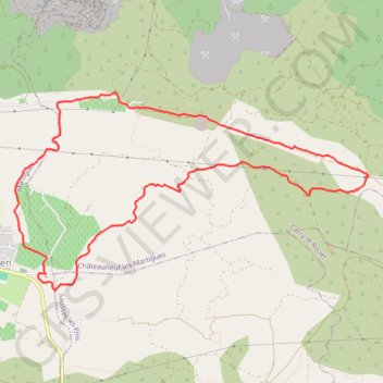 Itinéraire Saint-Julien-Chapelle, distance, dénivelé, altitude, carte, profil, trace GPS