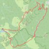 Itinéraire Querben - Hahnenbrunnen, distance, dénivelé, altitude, carte, profil, trace GPS