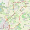 Itinéraire Marche Carquefou - "Le Haut Pays" du Jeudi 09/03/2017, distance, dénivelé, altitude, carte, profil, trace GPS