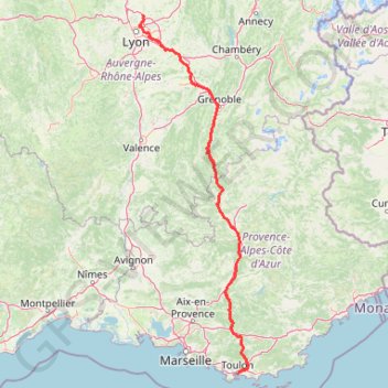 Itinéraire unnamed, distance, dénivelé, altitude, carte, profil, trace GPS