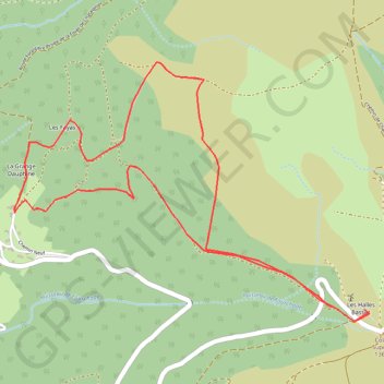 Itinéraire La montée à l'estive, distance, dénivelé, altitude, carte, profil, trace GPS