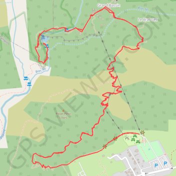 Itinéraire Cascade de Grand Bassin, distance, dénivelé, altitude, carte, profil, trace GPS