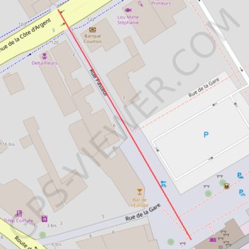 Itinéraire Activity, distance, dénivelé, altitude, carte, profil, trace GPS