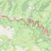 Itinéraire 2022-08-17 19:00:21, distance, dénivelé, altitude, carte, profil, trace GPS