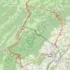 Itinéraire Cols franco-suisses, distance, dénivelé, altitude, carte, profil, trace GPS