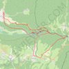 Itinéraire Cascades du Herisson, distance, dénivelé, altitude, carte, profil, trace GPS