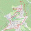 Itinéraire Autour de Meisenthal, sur les traces des verriers, distance, dénivelé, altitude, carte, profil, trace GPS
