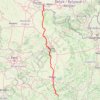 Itinéraire Track-Cestre, distance, dénivelé, altitude, carte, profil, trace GPS