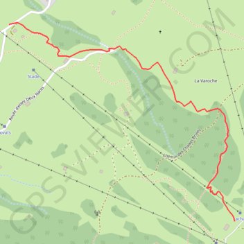 Itinéraire SDR CV, distance, dénivelé, altitude, carte, profil, trace GPS