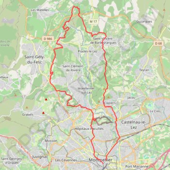 Itinéraire Mon parcours, distance, dénivelé, altitude, carte, profil, trace GPS