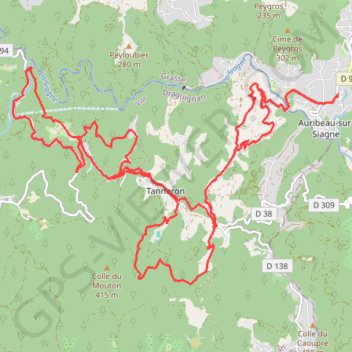 Itinéraire le grand huit tanneron-17731813, distance, dénivelé, altitude, carte, profil, trace GPS