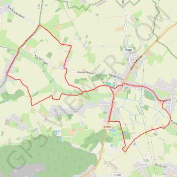Itinéraire Circuit des cinq chapelles, distance, dénivelé, altitude, carte, profil, trace GPS