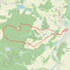 Itinéraire Gedinne - Thibautienne - Derroy - Boiron, distance, dénivelé, altitude, carte, profil, trace GPS