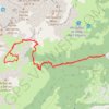 Itinéraire La combe des Fours, distance, dénivelé, altitude, carte, profil, trace GPS