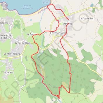 Itinéraire La Vallée des Moulins, distance, dénivelé, altitude, carte, profil, trace GPS