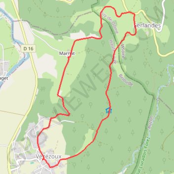 Itinéraire Entre bassin minier et cultures dans le Livradois, distance, dénivelé, altitude, carte, profil, trace GPS